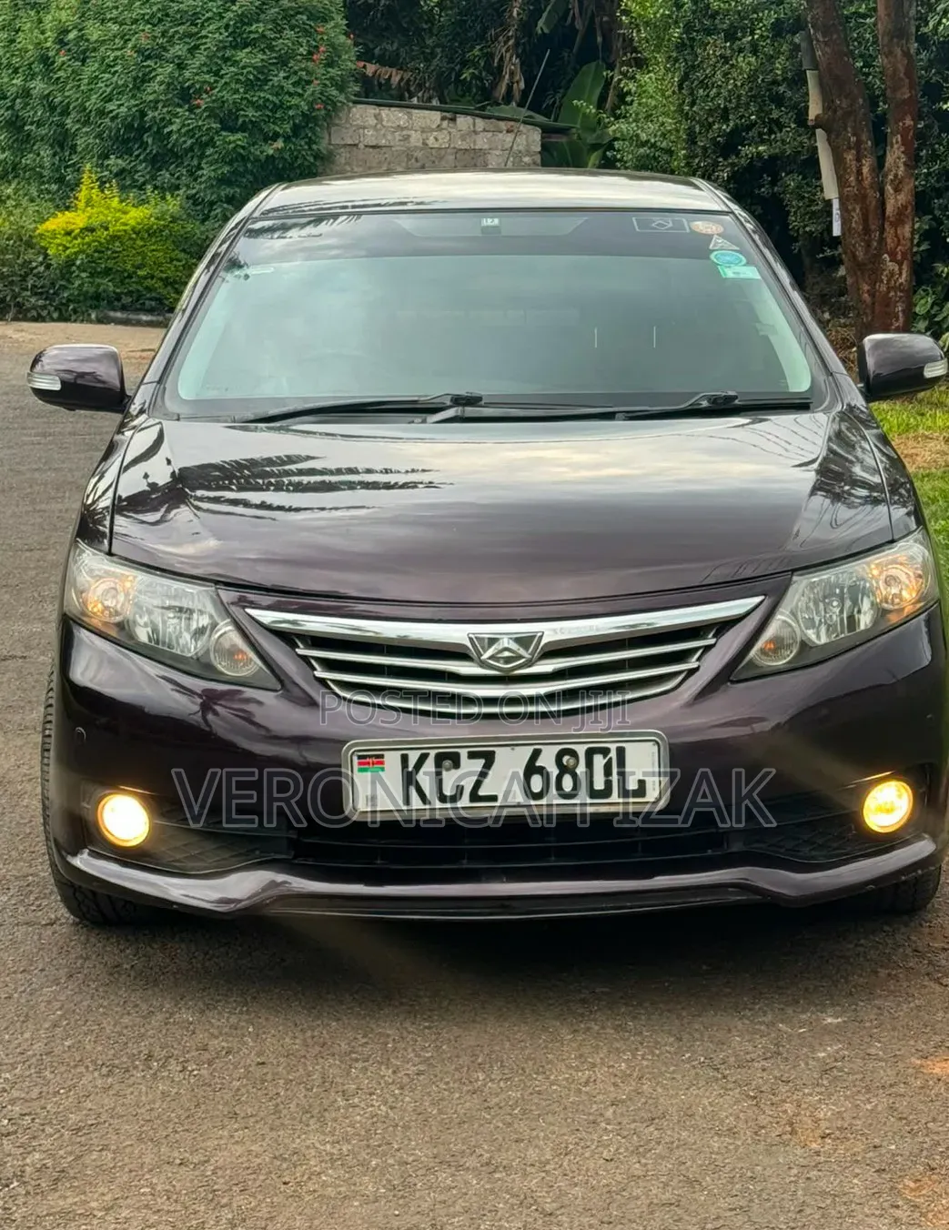 Toyota Allion 2013 Burgundy