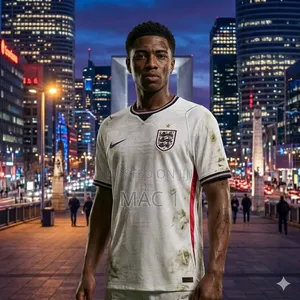 England National Team White Home Football Jersey (Premium Quality)