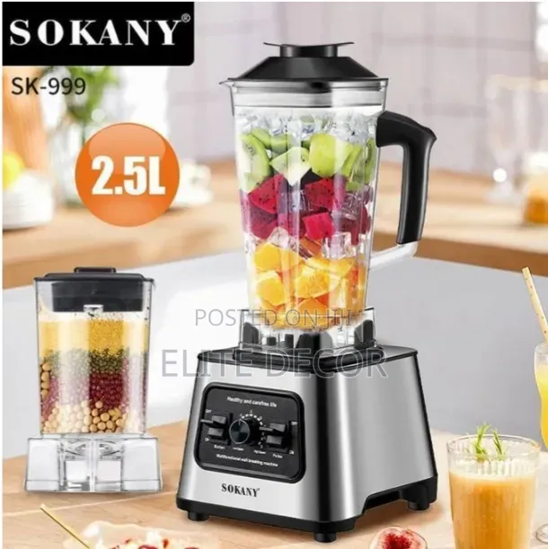 Sokany Sk-999 2.5l Commercial Blender | Heavy Duty