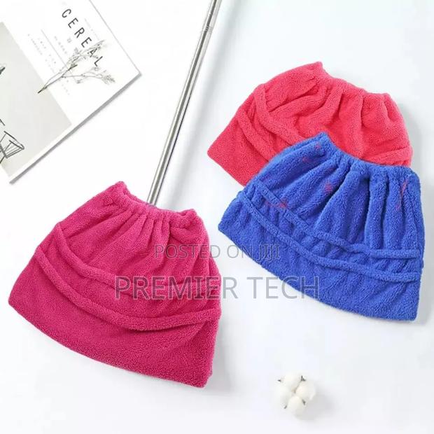 Highly Absorbent Remove Dust Floor Mop Cover Coral Fleece - main view