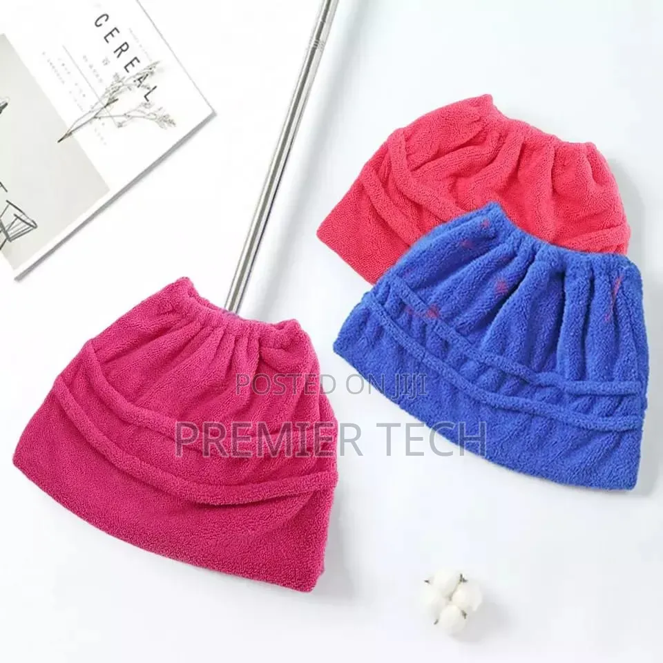 Highly Absorbent Remove Dust Floor Mop Cover Coral Fleece