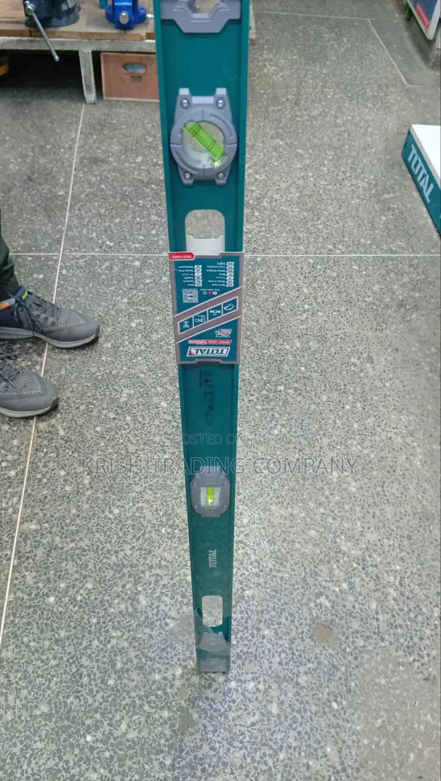 Magnetic 100cm Spirit Level