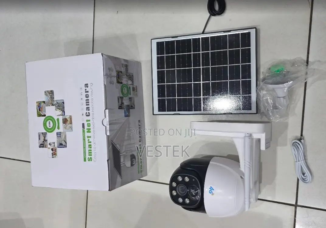 V380 Pro Single Lens 4g Camera – Solar Powered CCTV With Two-Way Audio
