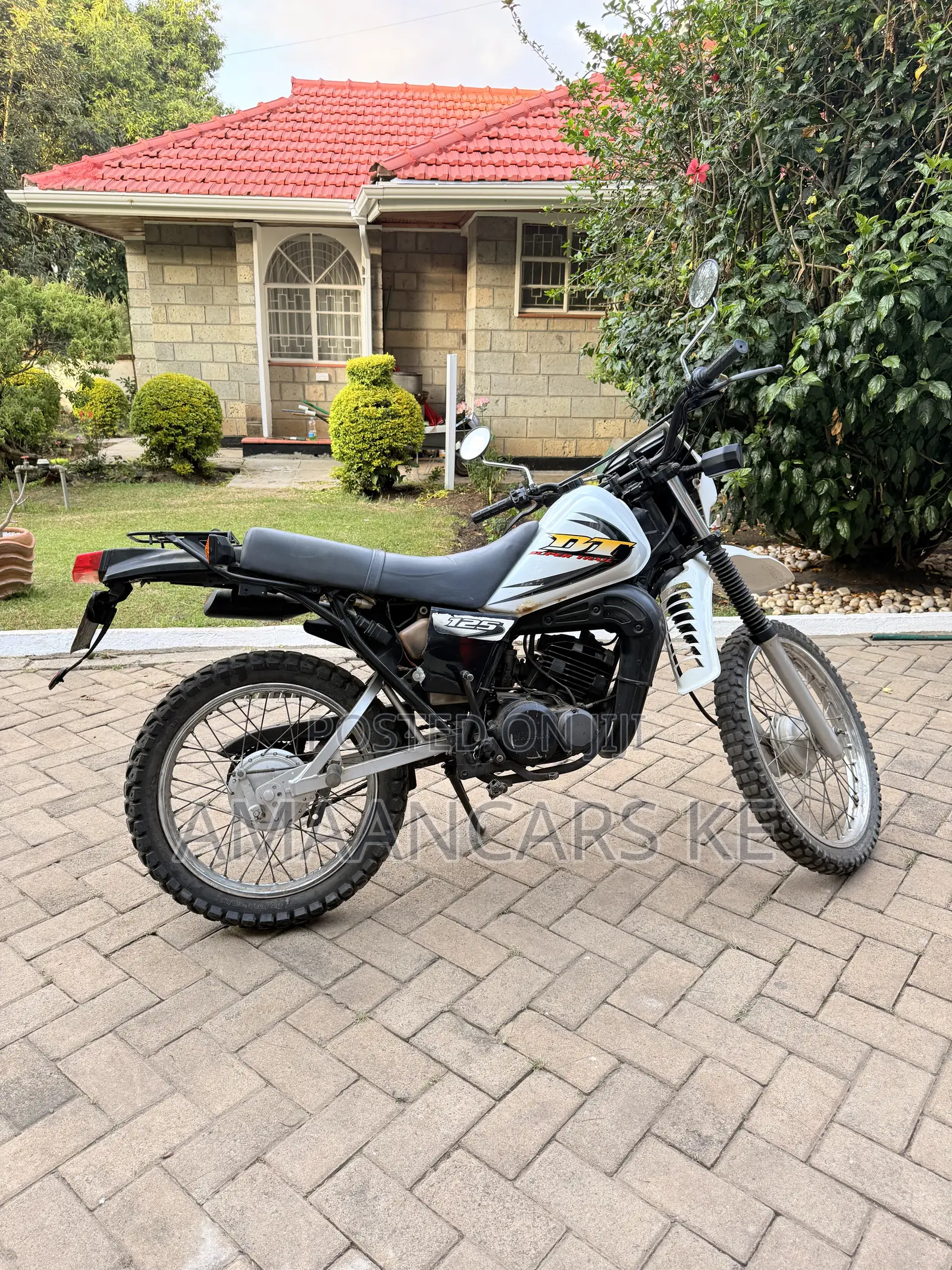 Yamaha DT125 2005 White