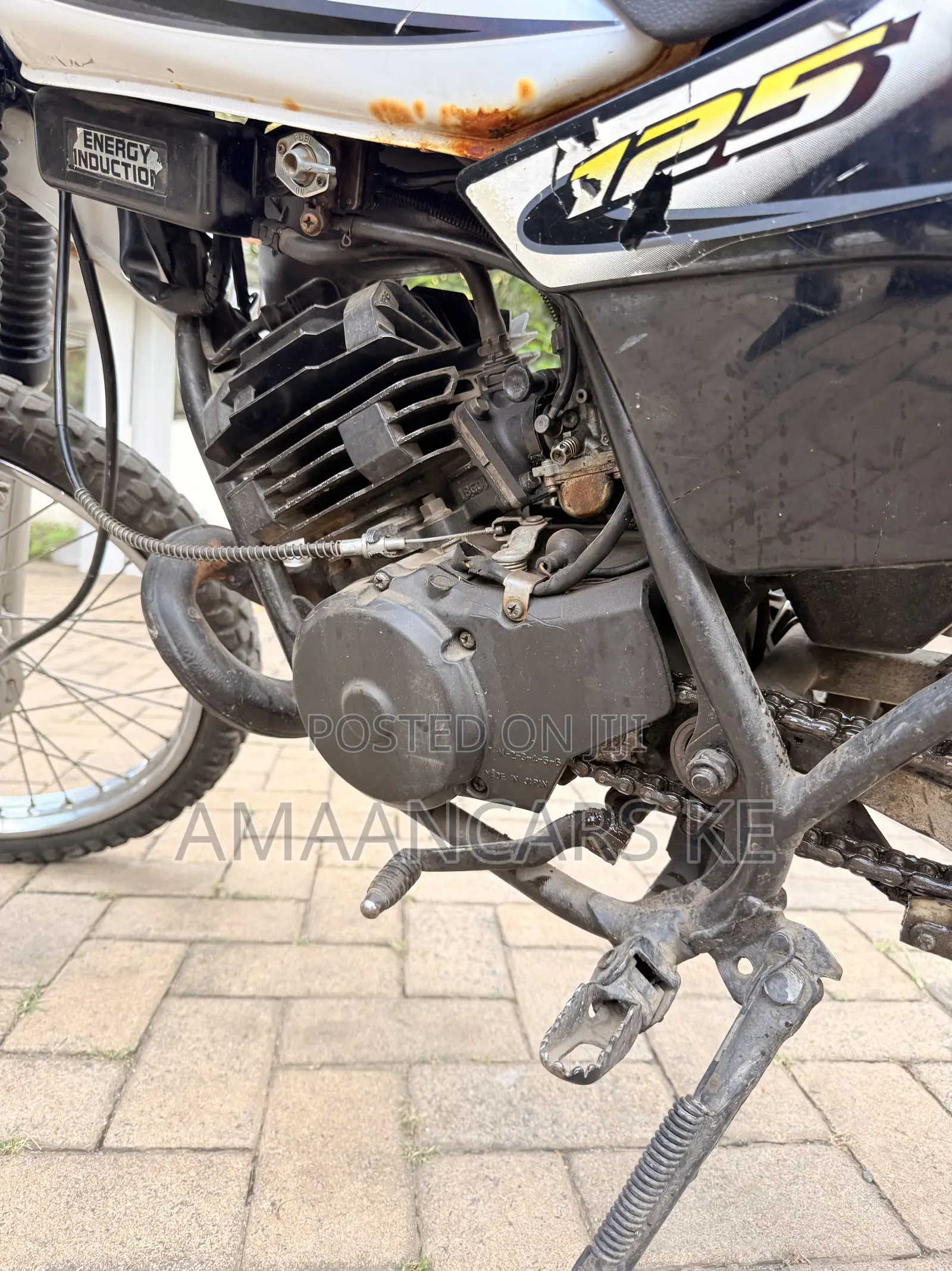 Yamaha DT125 2005 White