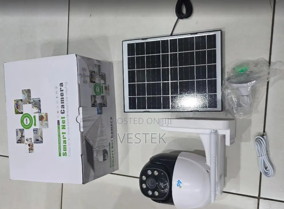 Wireless 4g Solar CCTV Camera Single Lens Camera for Outdoor Use