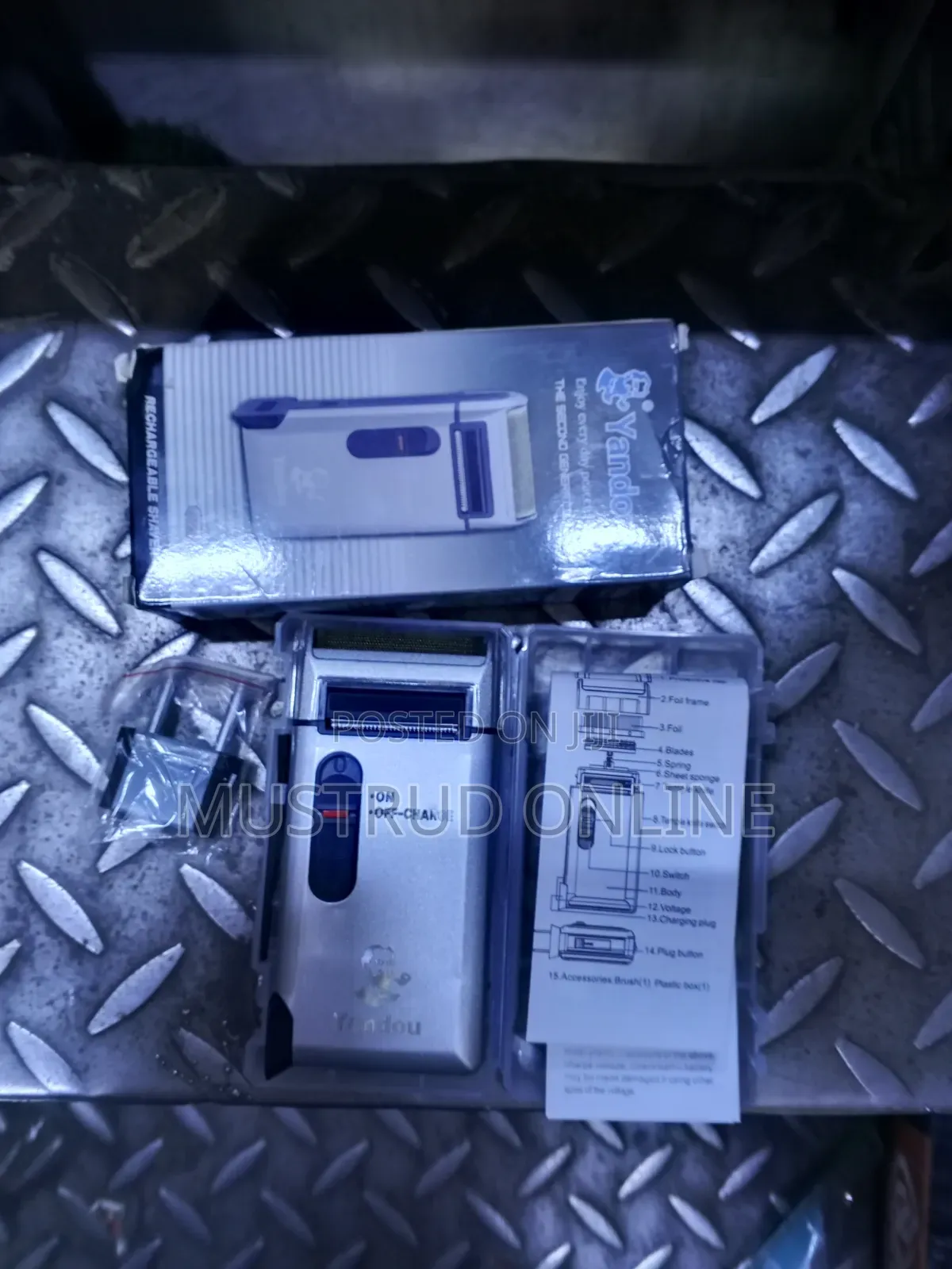 Rechargeable Electric Foil Shaver