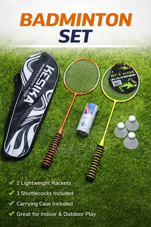 Professional Badminton Racket Set