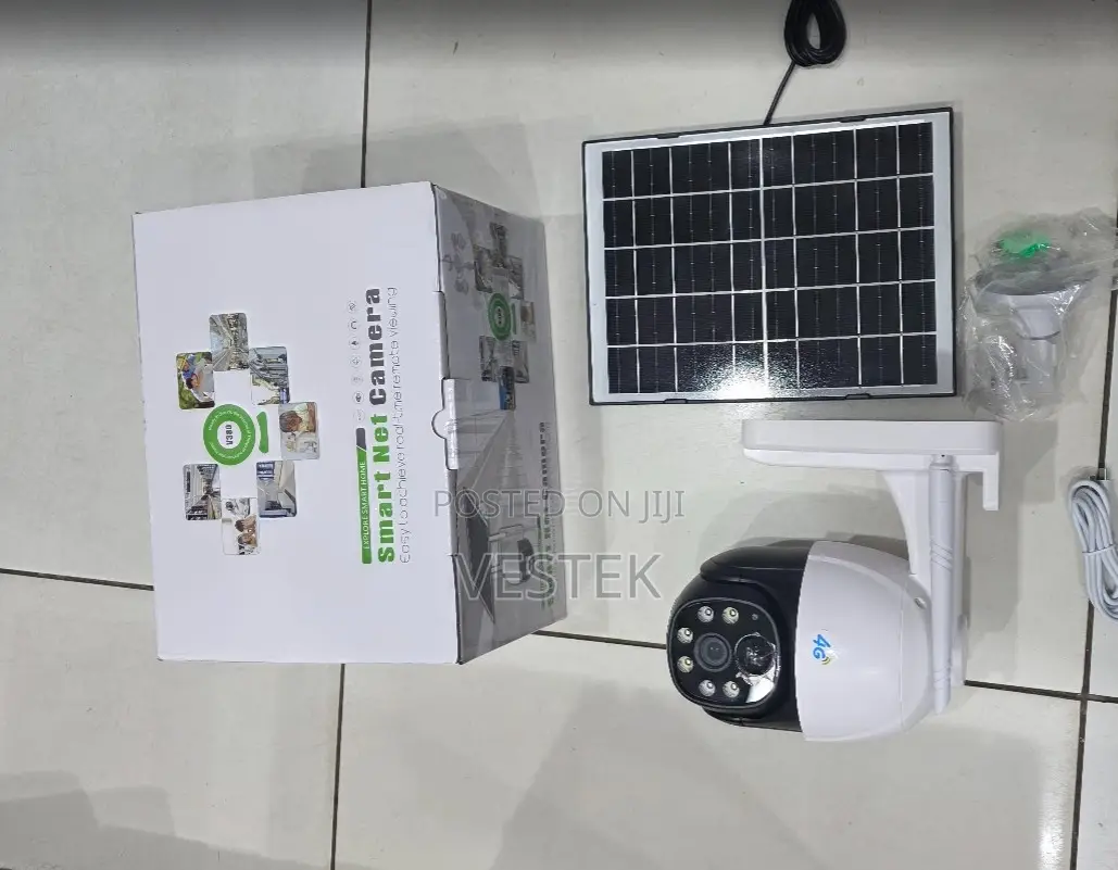 V380 Pro 4g Sim Card Solar Camera Single Lens Remote Monitoring
