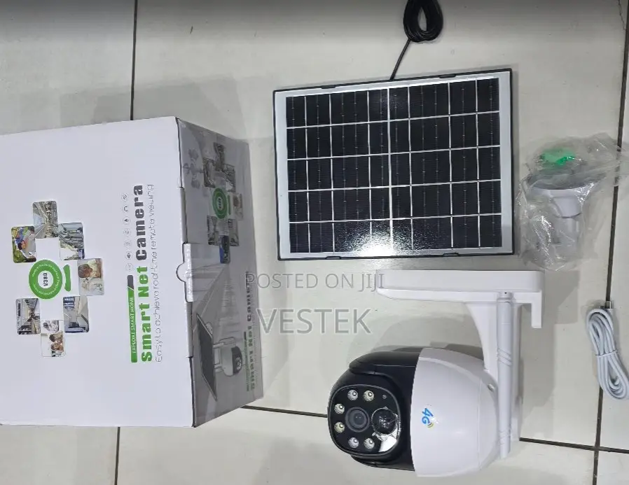 Single Lens Solar PTZ Camera 4g Wireless Security Camera Two-Way Audio