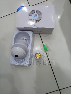Smart V380 Bulb Camera 360° Home Monitoring System