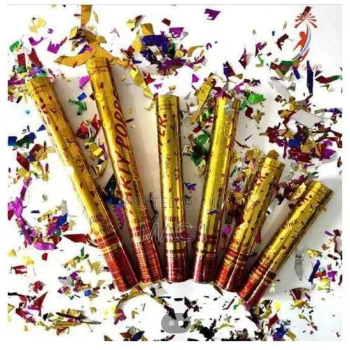 Party Party Popper Confetti Cannon – Celebration Confetti Shooter