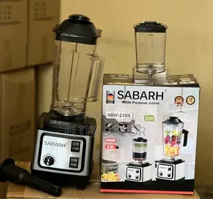*2 in 1 Sabarh Commercial Blender 1800w With Grinder