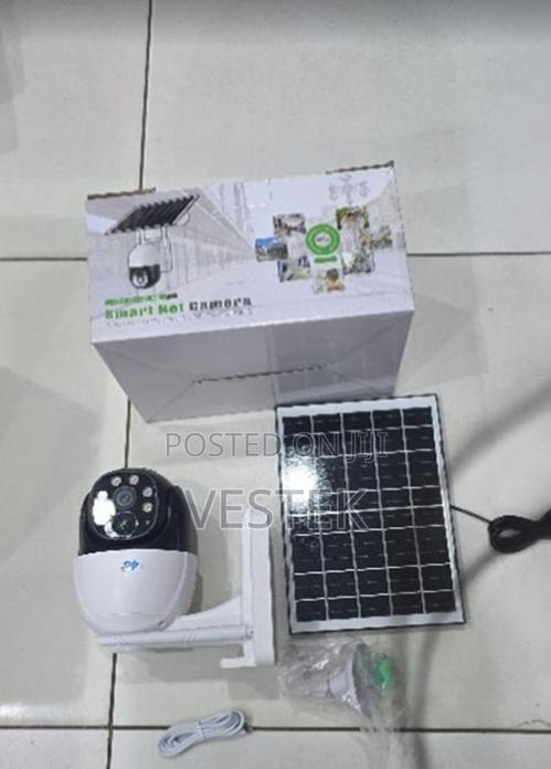 Smart Single Lens 4g Solar Camera V380 Pro App and Real-Time Alerts