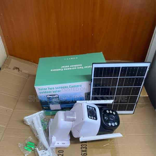 Wireless Weatherproof Pan-Tiltv380 CCTV 4g 4mp Solar Cam