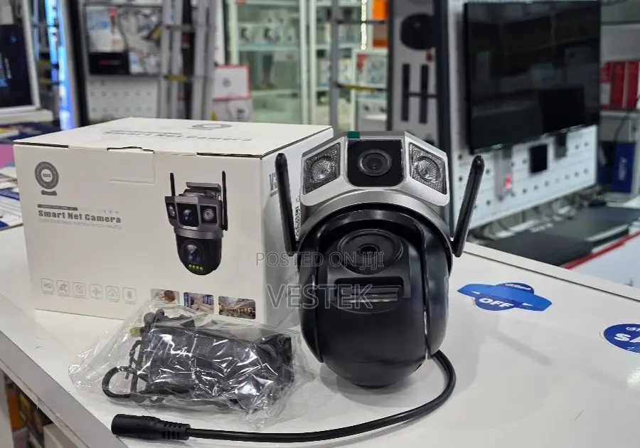 V380 Pro Dual Lens Wireless Camera Pan Tilt Zoom Camera Two-Way Audio