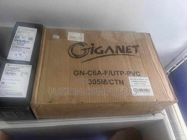 Giganet Category 6a Solid F/Utp PVC Indoor Cable