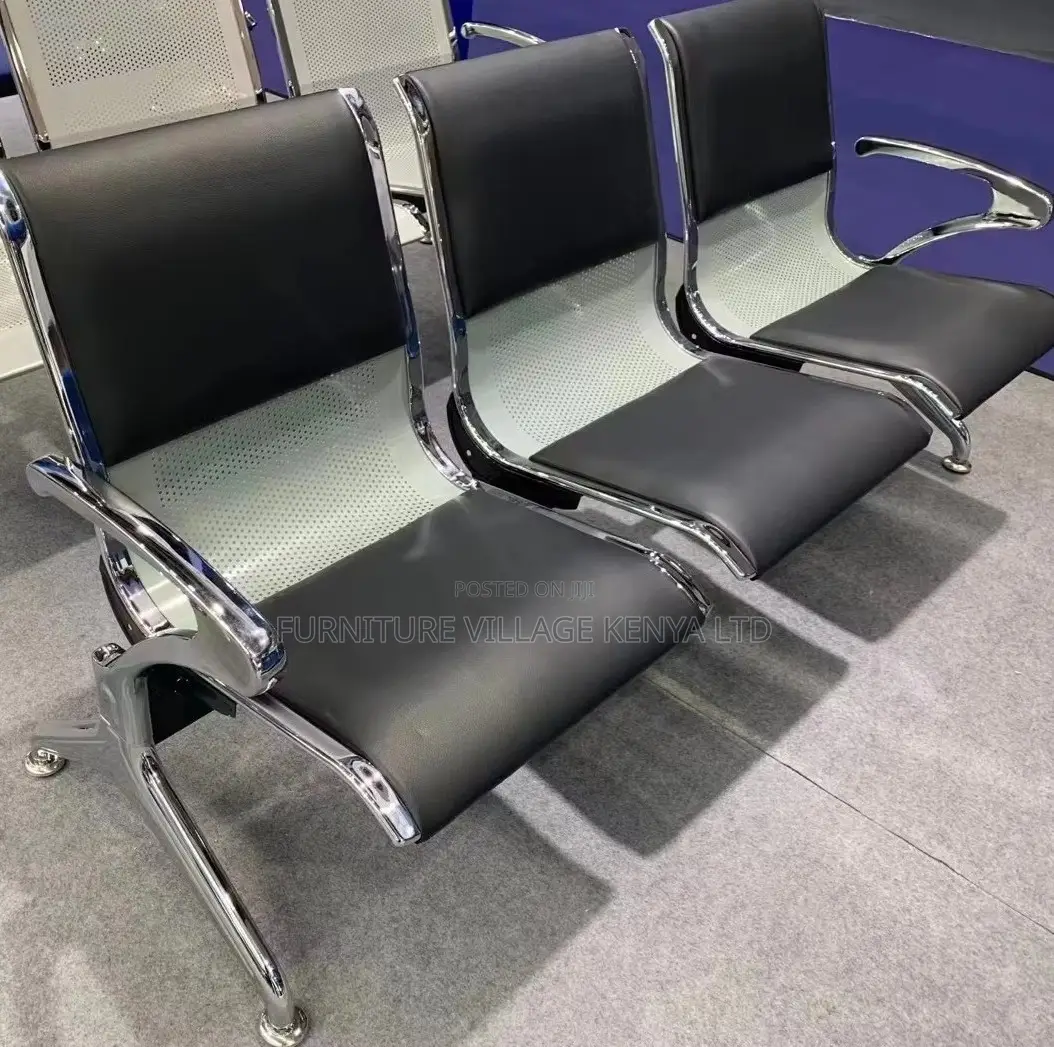 3-Link Padded Reception Benche