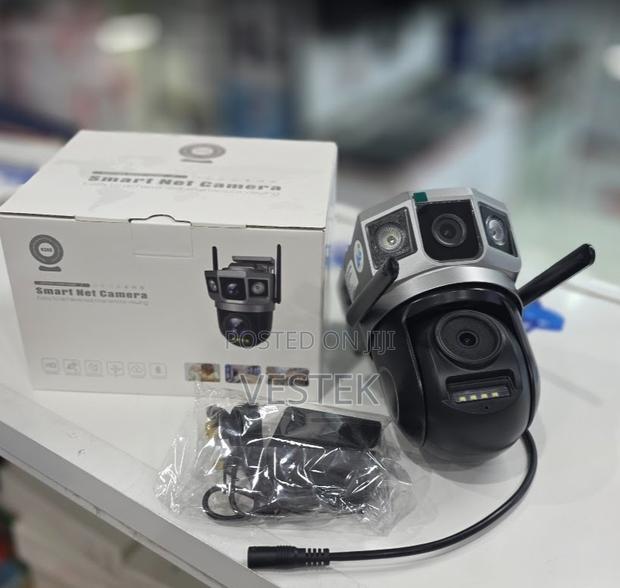 Smart V380 Pro Dual Lens PTZ Camera Wifi Camera With Motion Detection