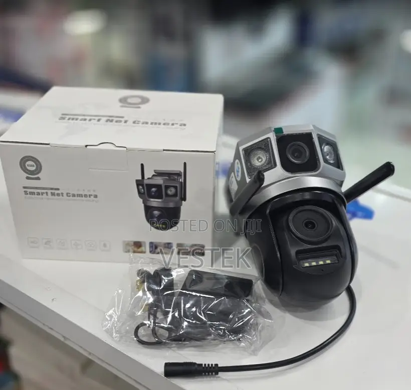 Smart V380 Pro Dual Lens PTZ Camera Wifi Camera With Motion Detection