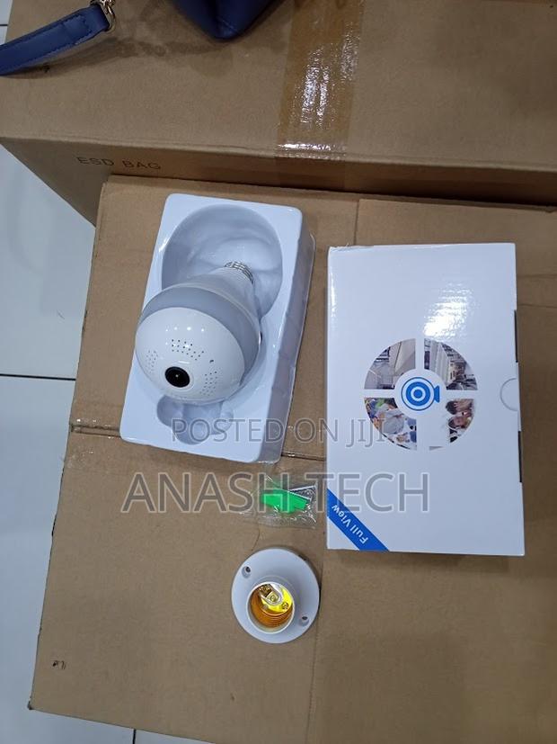 V380 Wireless Light Socket Camera With Panoramic View - main view