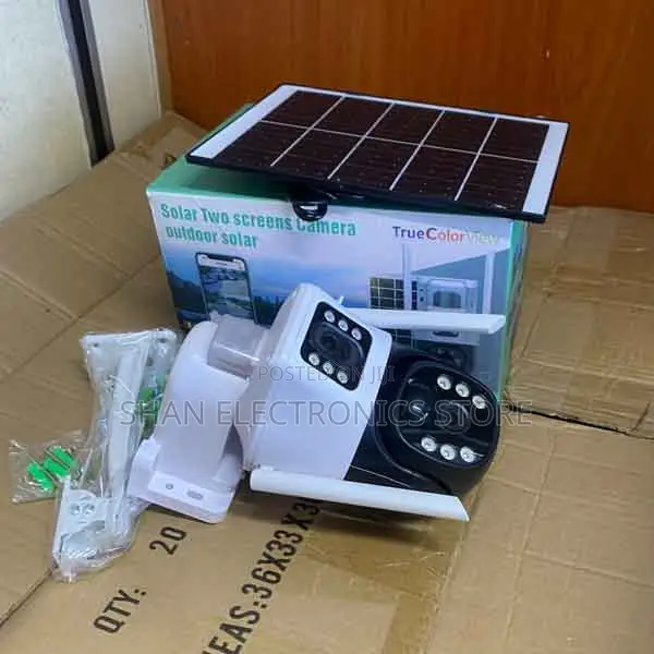 24/7 Surveillance 4g Dual Lens PTZ With Sim Slot V380 CCTV 4g