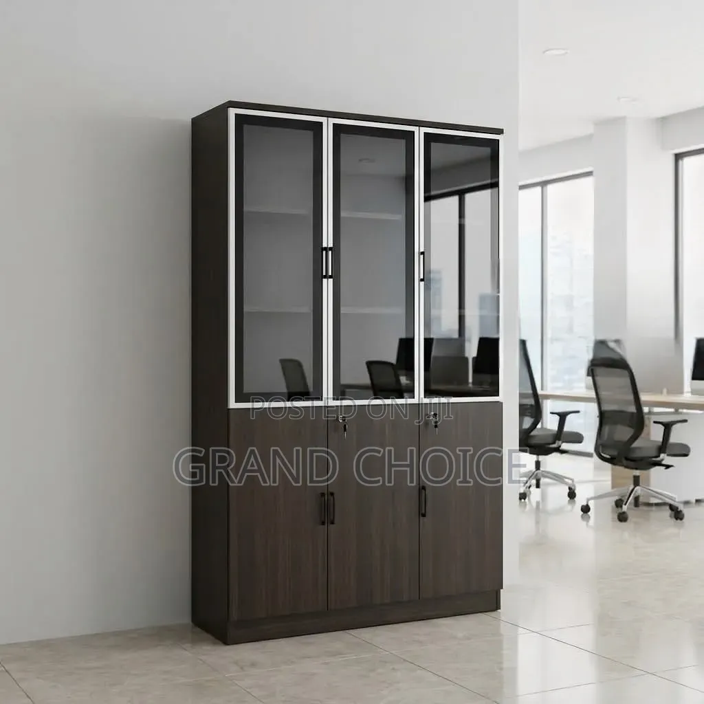 3 Door Office Display Cabinet