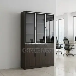 3 Door Office Display Cabinet