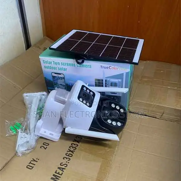 Ip66-Rated Waterproof V380 CCTV 4g 4mp Solar Cam Sim Card Wireless
