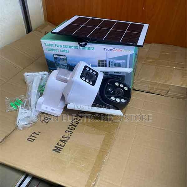 2.4ghz Wi-Fi Dustproof Design V380 CCTV 4g 4mp Solar Cam Wireless