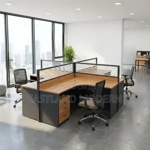 4 Way Lshape Workstation
