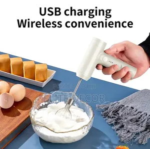 Wireless Hand Mixer Ideal for Mixing Butter, Egg Whites, Cream