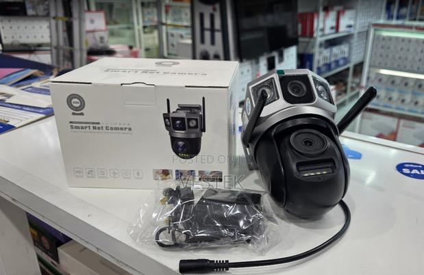 Wireless Dual Lens PTZ Camera – Ac Powered Smart Surveillance Camera
