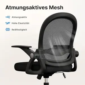 Office Chair : Mid-Back Office Fabric Chair