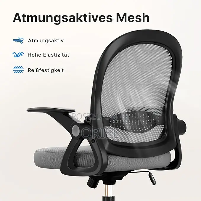 Office Chair : Mid-Back Office Fabric Chair