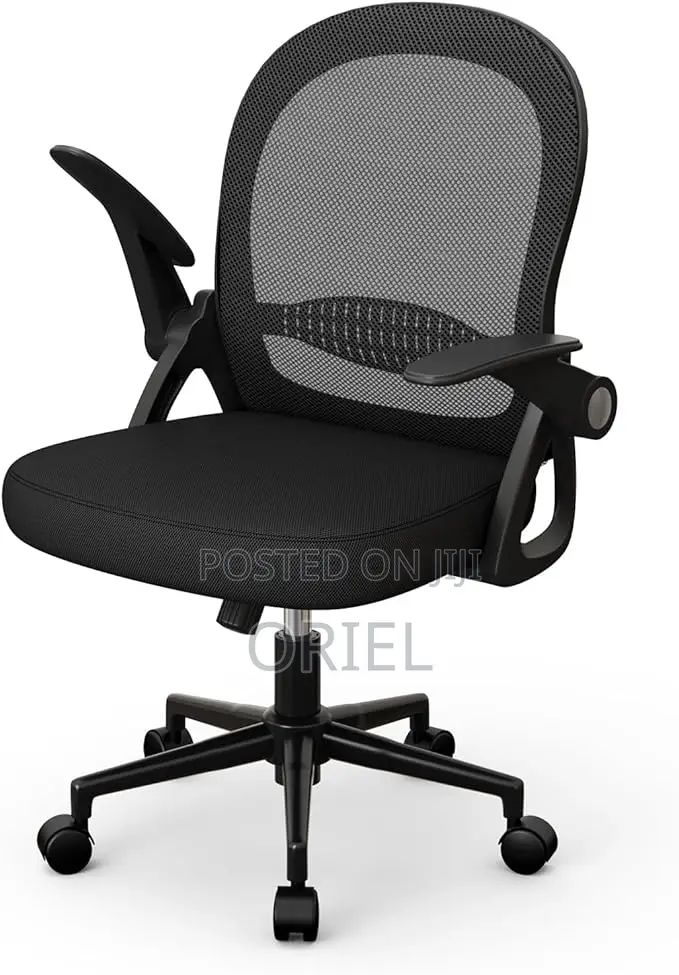 Office Chair : Mid-Back Office Fabric Chair