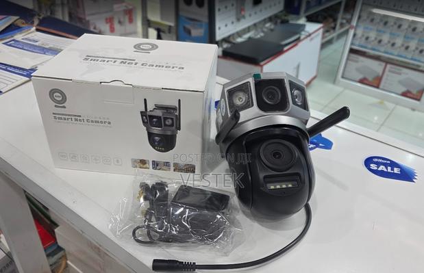 V380 Pro Smart Dual Lens Camera – Ac Powered CCTV With Remote Viewing