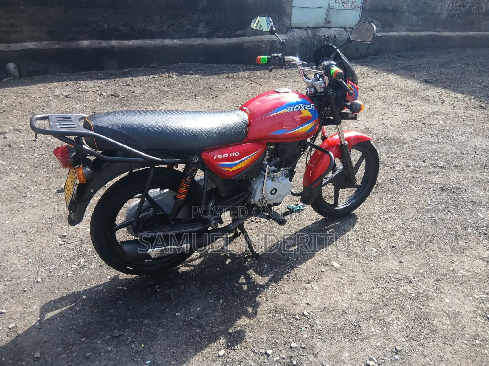 Bajaj Boxer 150 UG 2023 Red