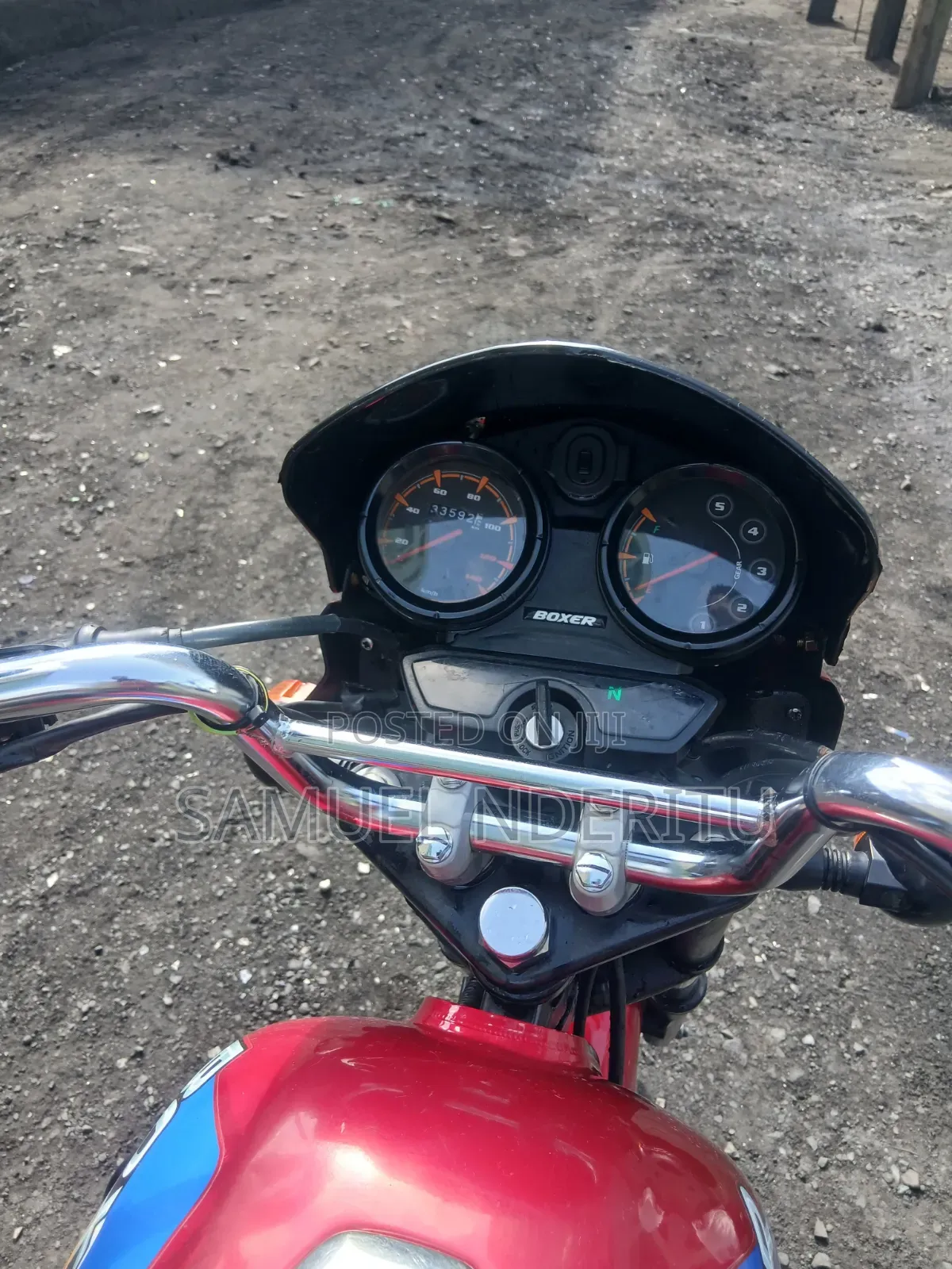 Bajaj Boxer 150 UG 2023 Red