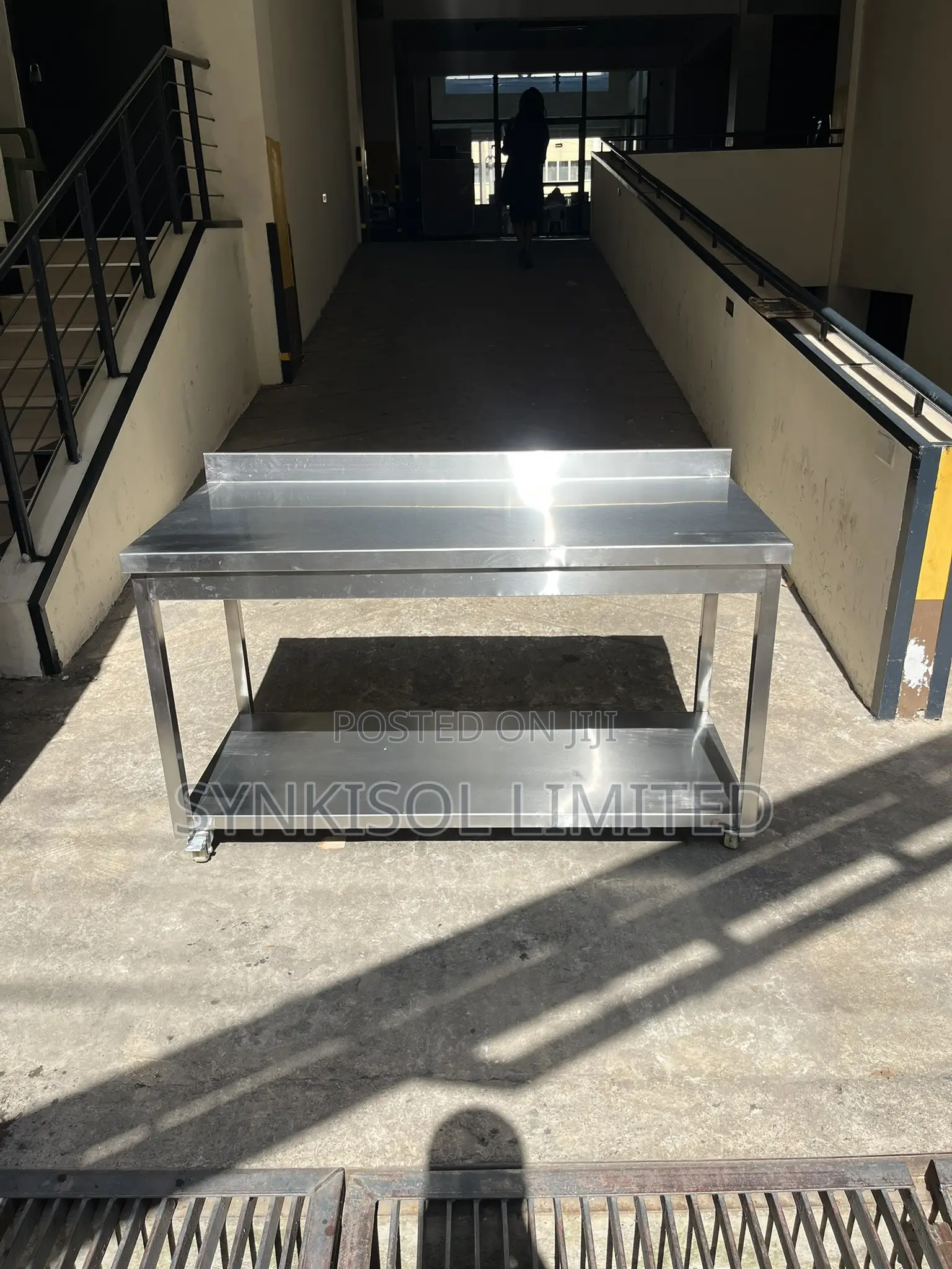 Work Top With Under Shelf