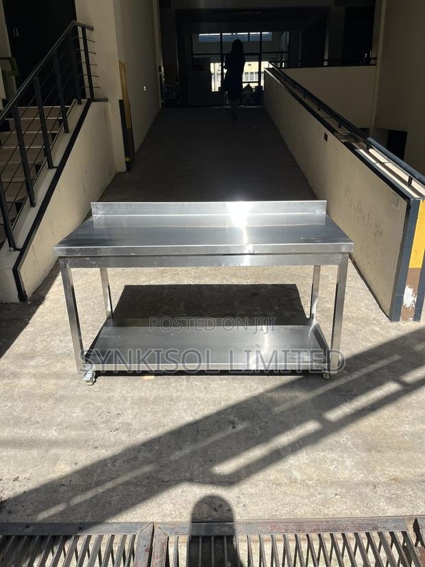 Work Top With Under Shelf