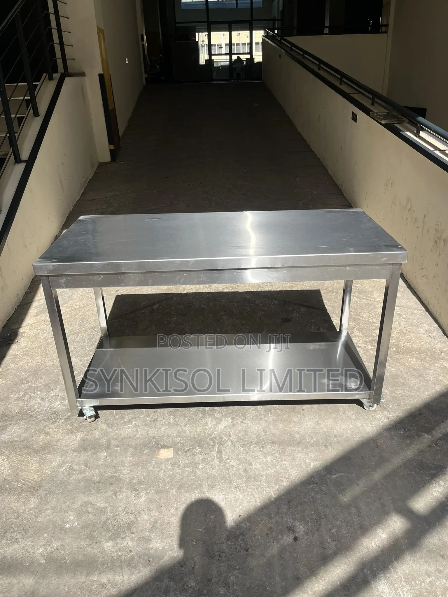 Work Top With Under Shelf