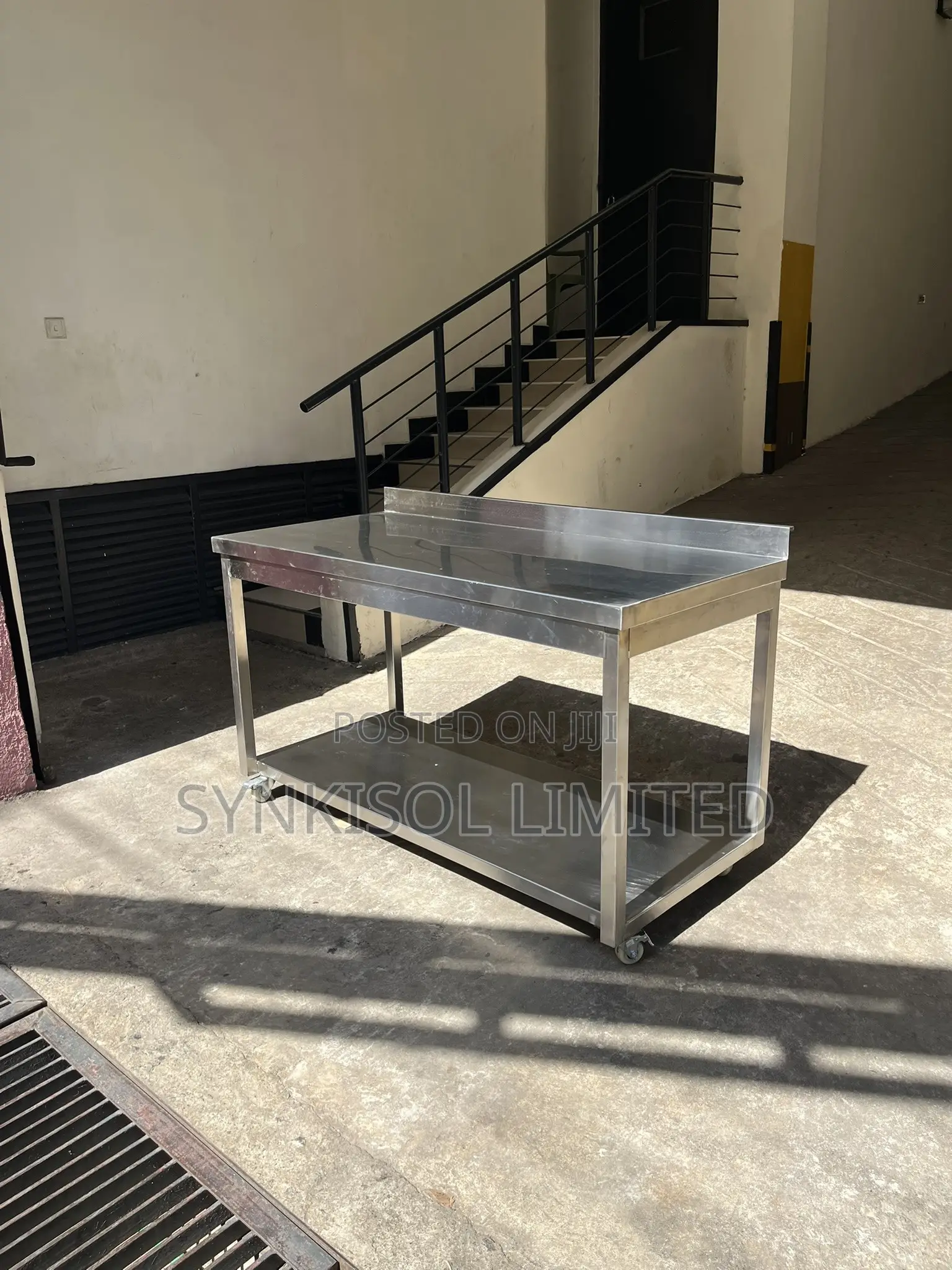 Work Top With Under Shelf