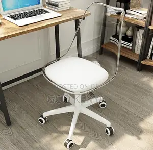 Make Up Chair; Clear Acrylic Dressing Table Chair With Soft Cushion