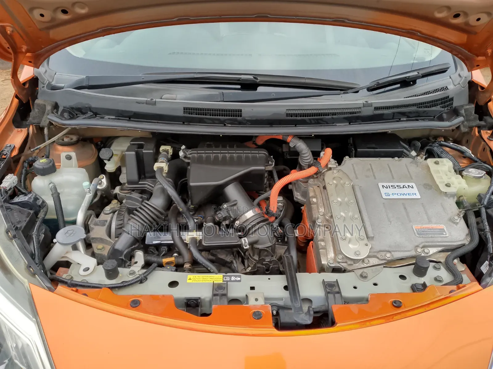 Nissan Note 2017 Orange