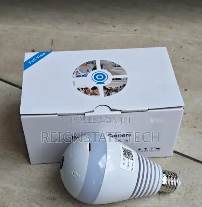360° Panoramic Led Bulb Camera Wifi Security CCTV Cam