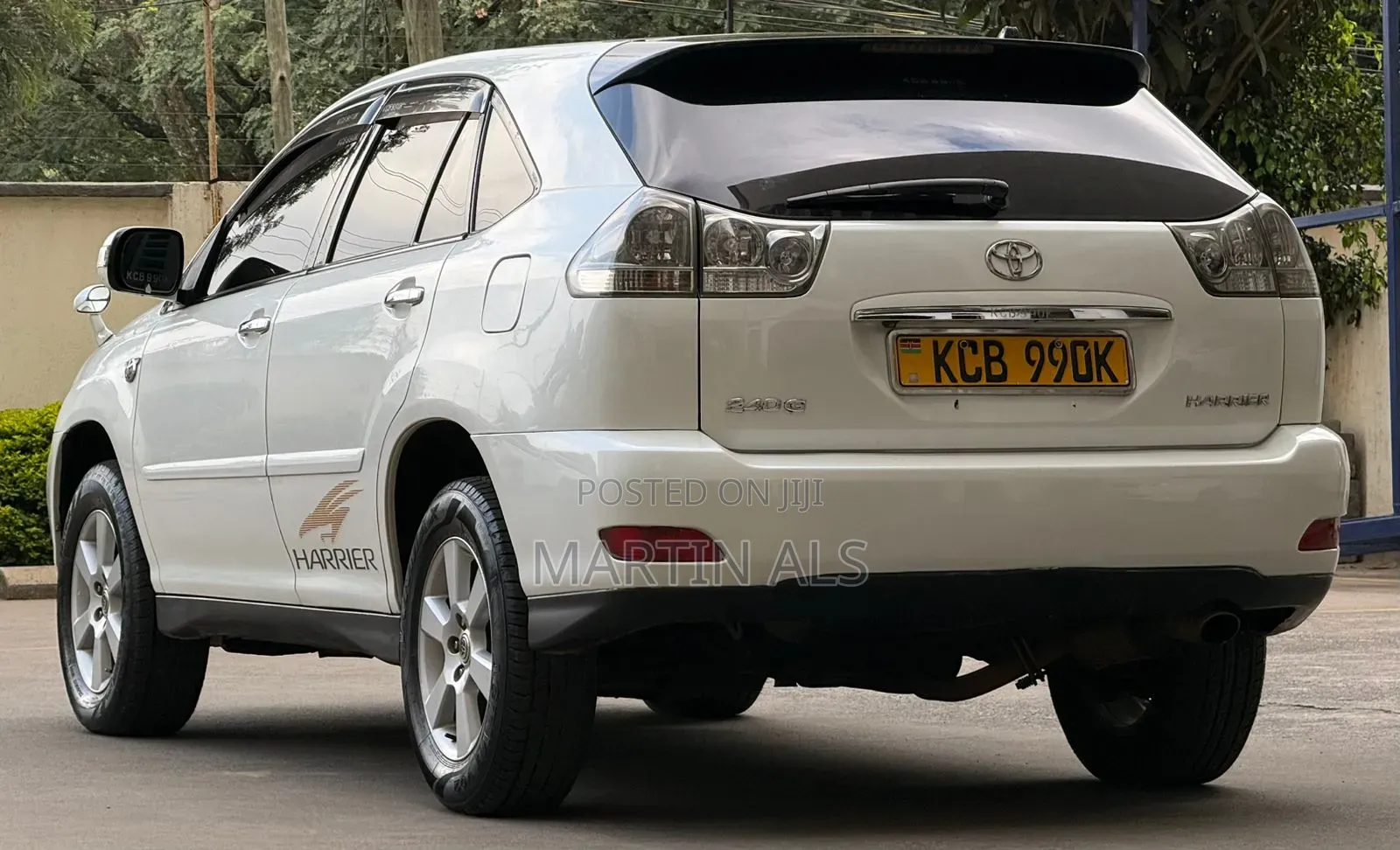 Toyota Harrier 2007 White