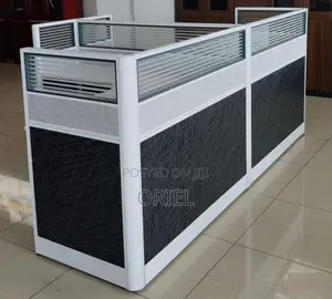 Office Workstation : Modular 2-Person Office Working Workstation