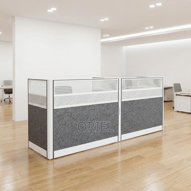 Office Workstation : Modular 2-Person Office Working Workstation - thumbnail 7