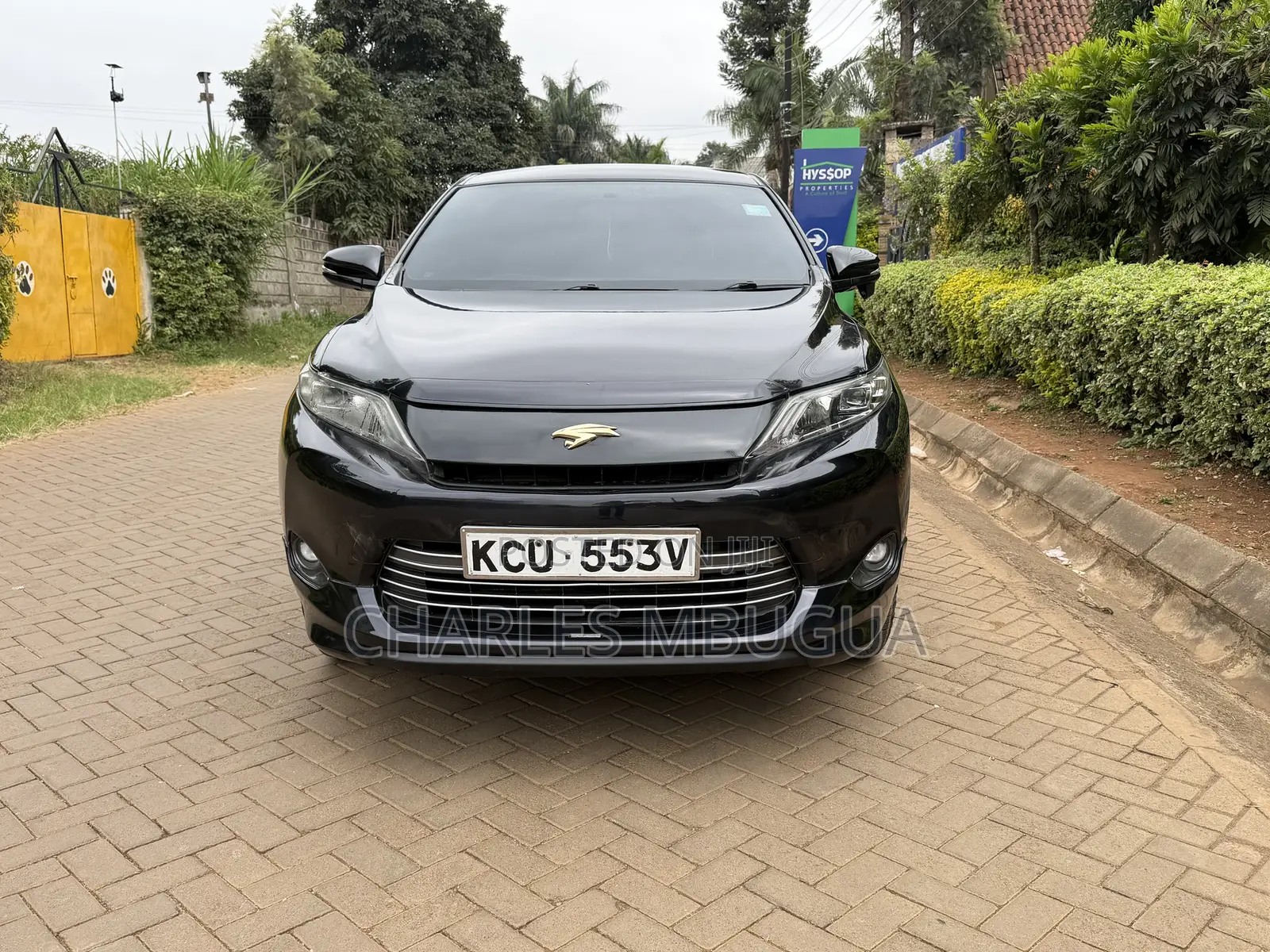 Toyota Harrier 2.5 Hybrid 4WD 2014 Black